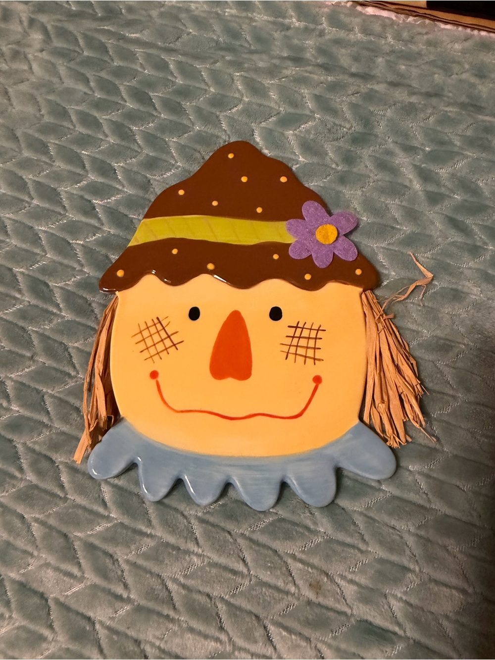 Coton Colors Happy Everything LARGE Attachment- Fall/ Autumn SCARECROW Rare Find